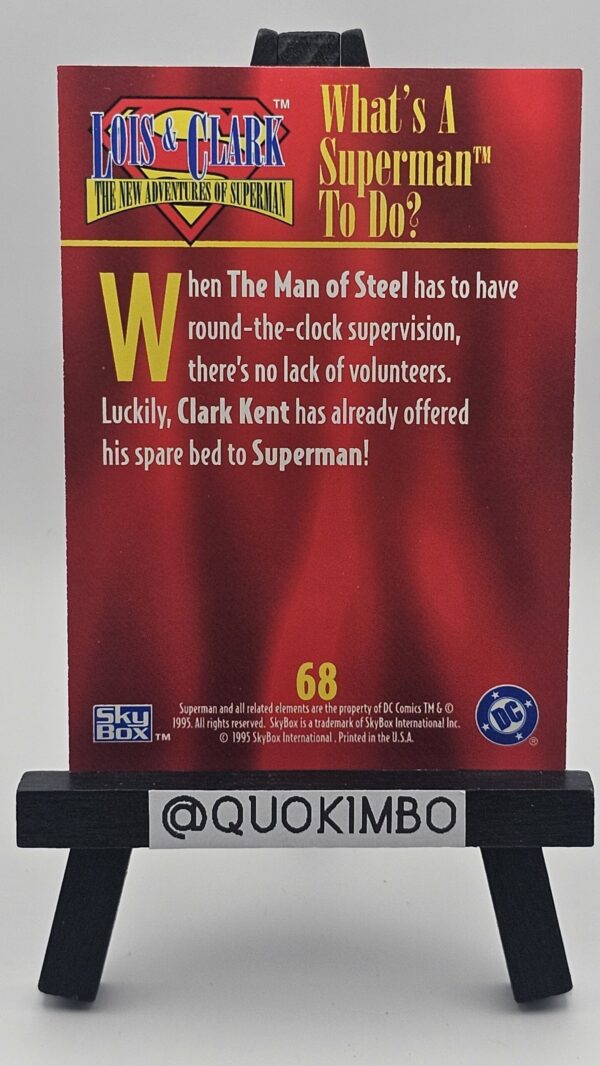 1995 Lois & Clark The New Adventures of Superman #68 – What's A Superman To Do?