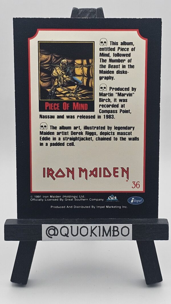 1991 Megametal #36 – Piece Of Mind