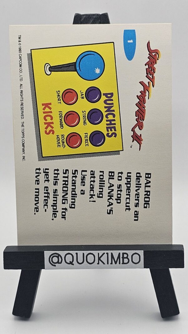 1993 Street Fighter II #1 – Balrog