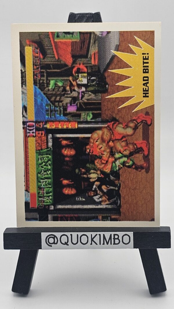1993 Street Fighter II #4 – Guile Head Bite
