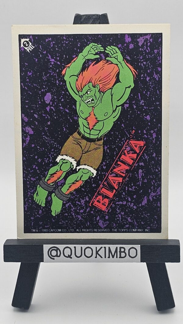 1993 Street Fighter II Peel #2 – Blanka