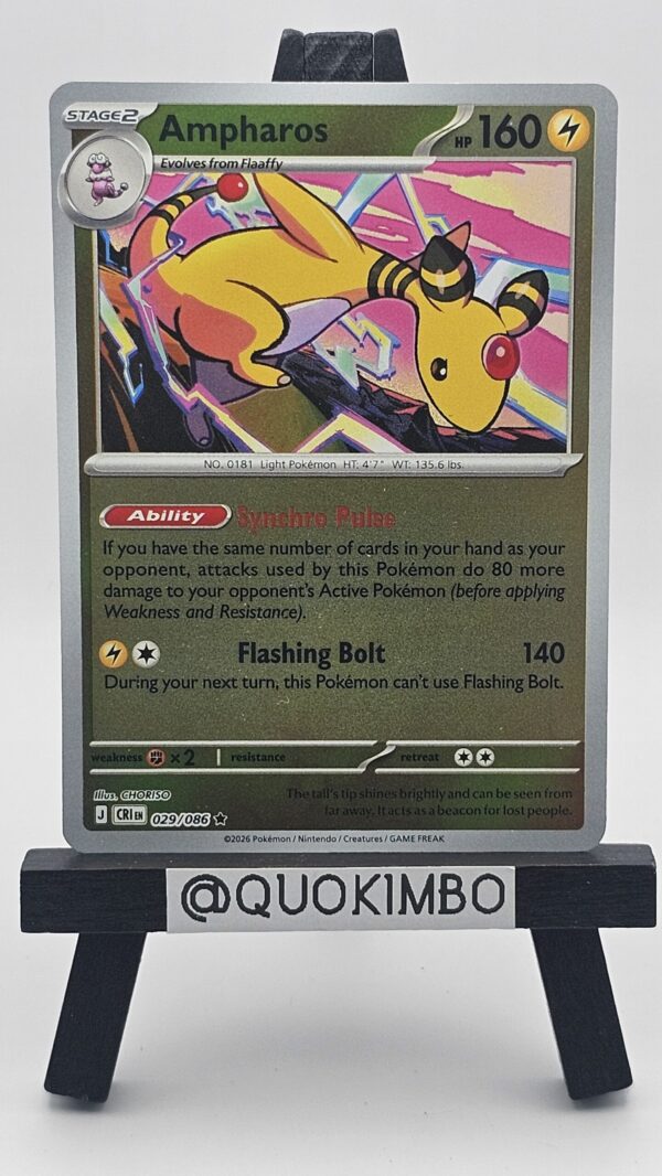 2026 Unknown Set #029/086 – Ampharos