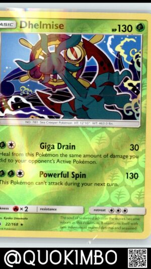 Dhelmise 22/168 Reverse Holo